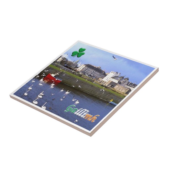 zIE005 GALWAY GAILLIMH, Ireland, Tile (Side)