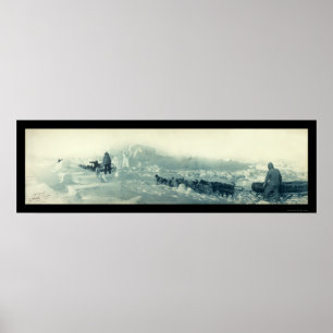 Ziegler North Pole Photo 1905 Poster