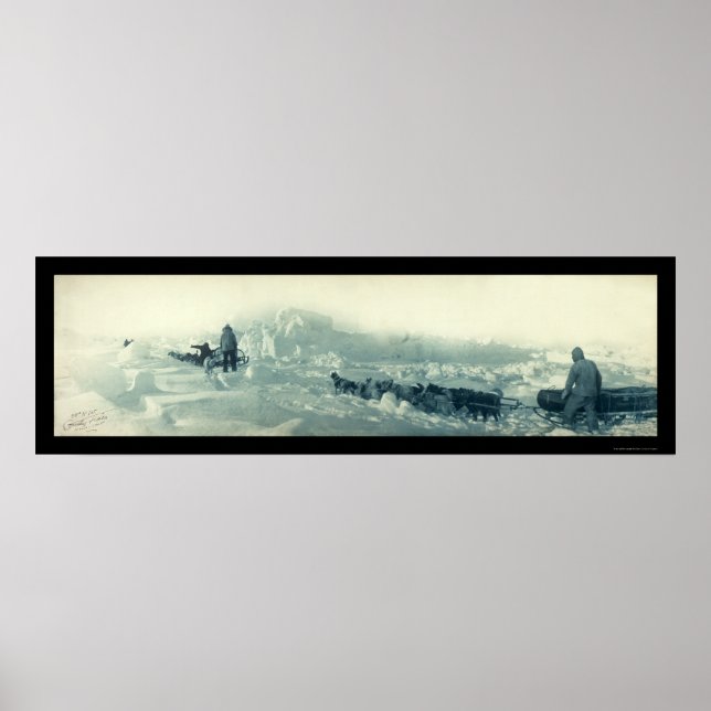 Ziegler North Pole Photo 1905 Poster (Front)