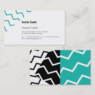 Zig and Zag Mint Business Card