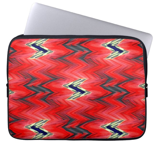 Zig my Zag... Laptop Sleeve (Front)