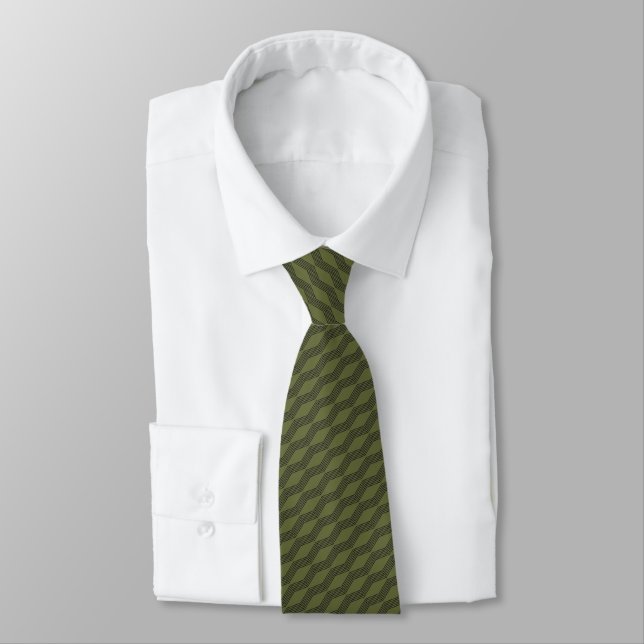 Zig Then Zag Tie (Tied)