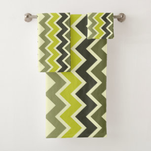 ZIG ZAG BATH TOWEL SET