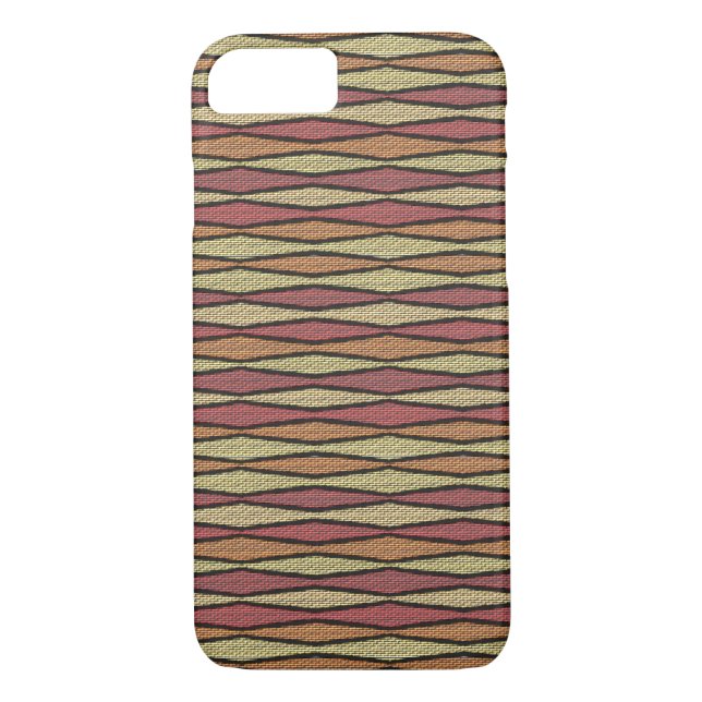 Zig Zag Cloth Look Case (Back)