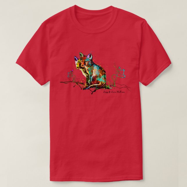 Ziggy And Zorro McFoxes T-Shirt (Design Front)