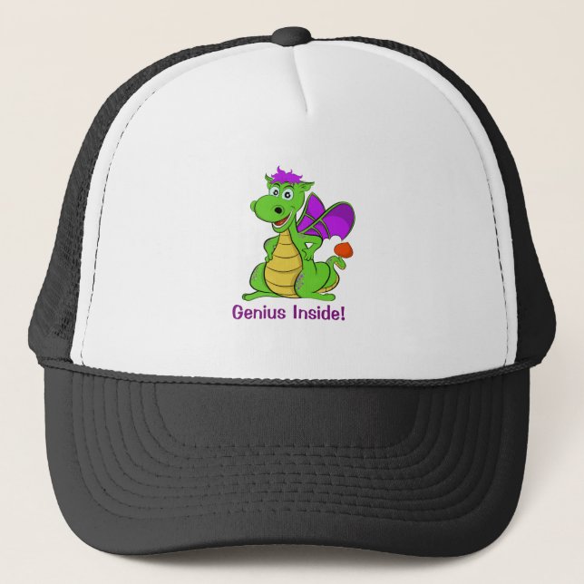 Ziggy Dragon Toddler Range Trucker Hat (Front)