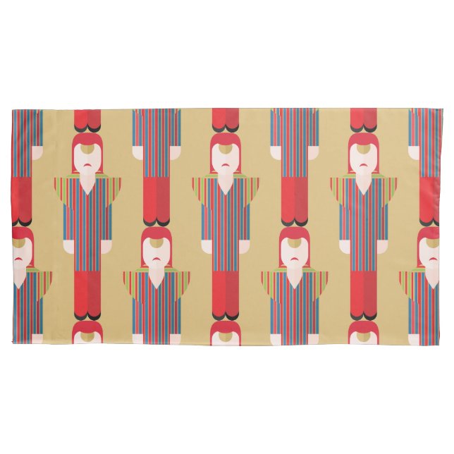 Ziggy – Glam Rock Pillowcase (Front-Left)