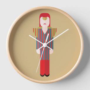 Ziggy – Glam Rock Wall Clock
