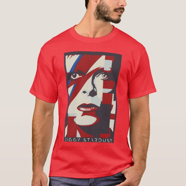 Ziggy Stardust boy girl T-Shirt (Front)