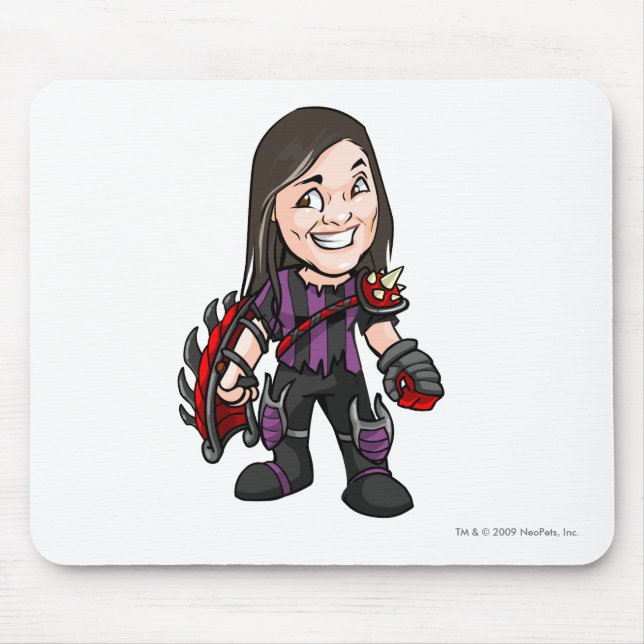 Ziggytron Darigan Citadel Staff Player Mouse Mat (Front)