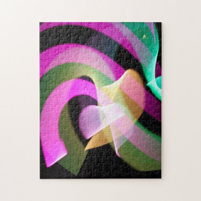 Zigsaw Puzzle Abstract (Vertical)