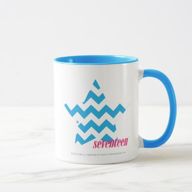 ZigZag Aqua 2 Mug (Right)