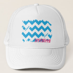 ZigZag Aqua 3 Trucker Hat