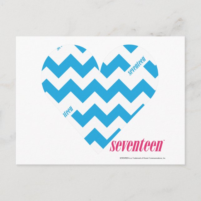 ZigZag Aqua 4 Postcard (Front)