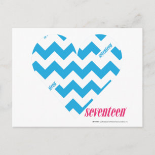 ZigZag Aqua 4 Postcard