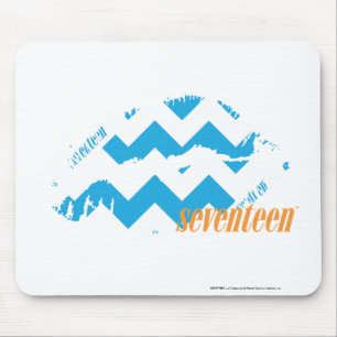 ZigZag Aqua Mouse Mat
