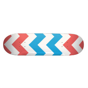 ZigZag Aqua-Pink Skateboard