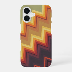 Zigzag arcade rétro iPhone 16 case