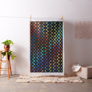 ZIGZAG Diamonds pattern - gradients + your backgr. Fabric