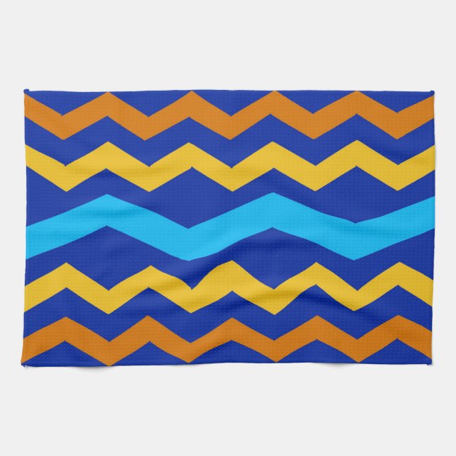 Zigzag Kitchen Towel (Horizontal)