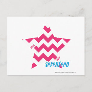 ZigZag Magenta 2 Postcard