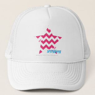 ZigZag Magenta 2 Trucker Hat