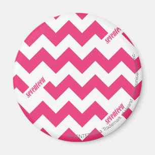ZigZag Magenta Magnet