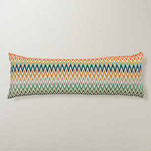 Zigzag Multicolor Pattern Body Cushion