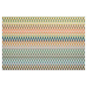 Zigzag Multicolored Pattern Fabric