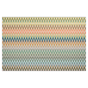 Zigzag Multicolored Pattern Fabric