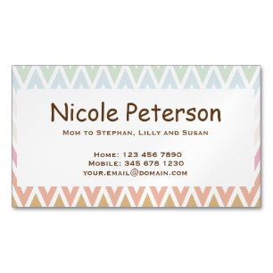 Zigzag Mummy Calling Card