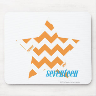 ZigZag Orange 3 Mouse Mat