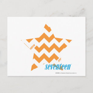 ZigZag Orange 3 Postcard