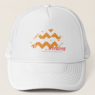 ZigZag Orange Trucker Hat