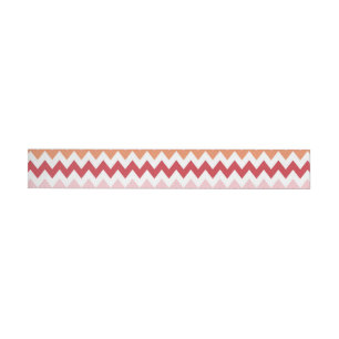 Zigzag pattern 2 wrap around label