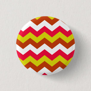 ZIGZAG PATTERN. 3 CM ROUND BADGE