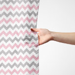 Zigzag Pattern, Chevron Pattern, Pink, Grey Scarf<br><div class="desc">Elegant,  stylish and sophisticated zigzag (chevron) pattern in pink,  grey and white colour. Modern and trendy gift,  perfect for the zigzag lover in your life.</div>