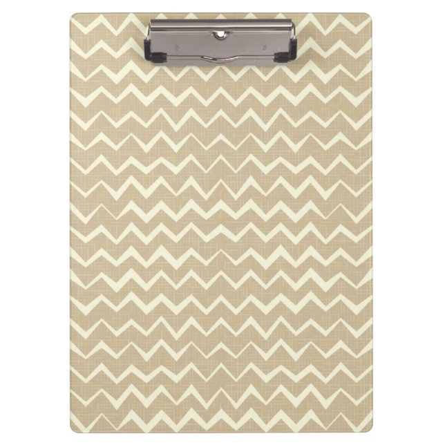 Zigzag pattern clipboard (Front)