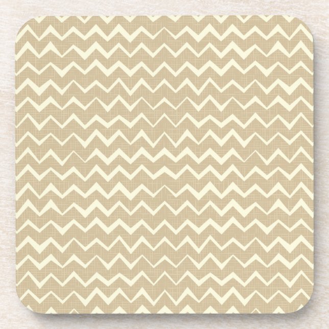 Zigzag pattern coaster (Front)