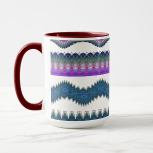 Zigzag Pattern Coffee Mug