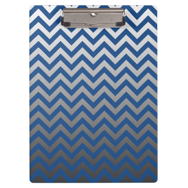 ZIGZAG pattern - grey gradients + your backgr. Clipboard (Front)