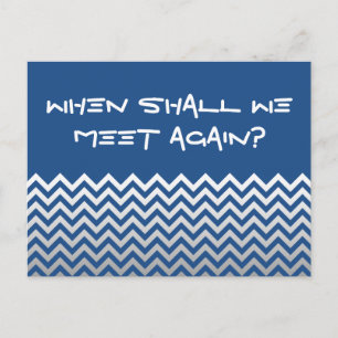 ZIGZAG pattern - grey gradients + your backgr. Postcard