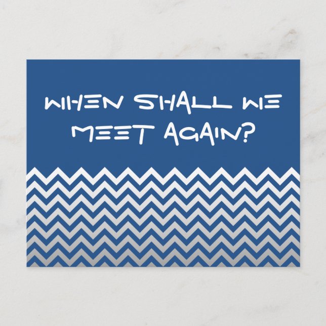 ZIGZAG pattern - grey gradients + your backgr. Postcard (Front)