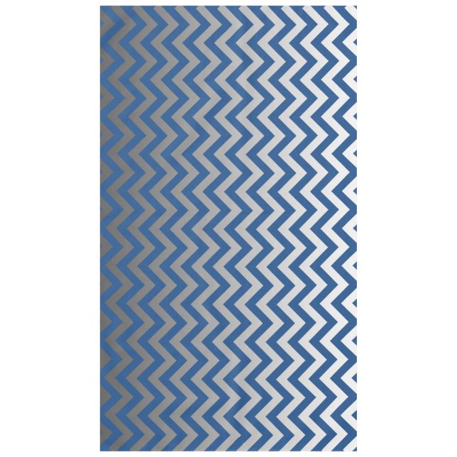 ZIGZAG pattern - grey gradients + your backgr. Tablecloth (Front)