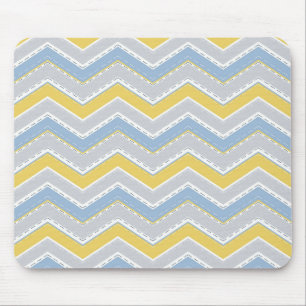 Zigzag pattern mouse mat