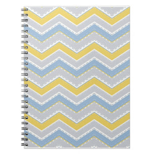Zigzag pattern notebook