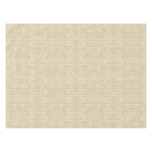 Zigzag pattern tablecloth (Front (Horizontal))