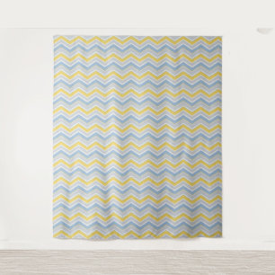 Zigzag pattern tapestry