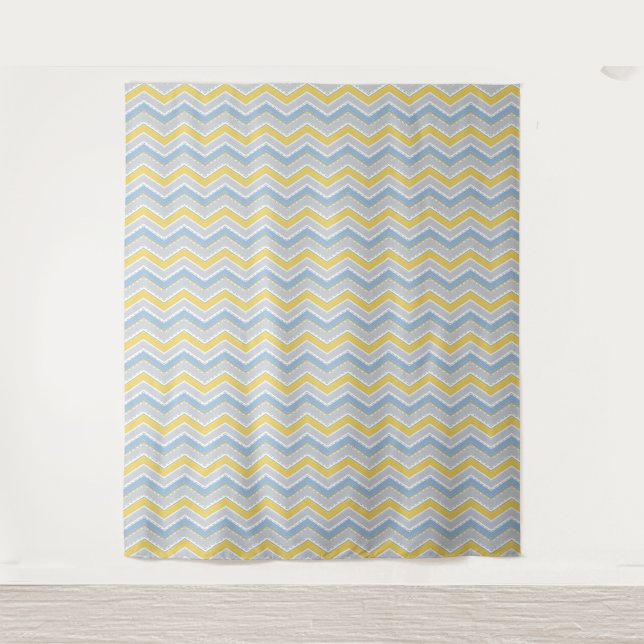 Zigzag pattern  tapestry (Front)