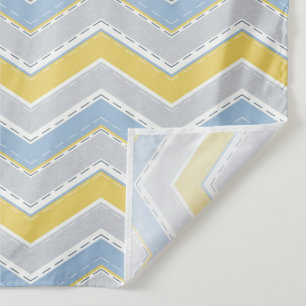 Zigzag pattern tapestry